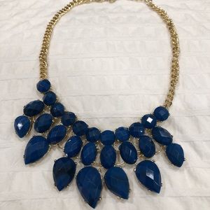 Blue Statement Necklace